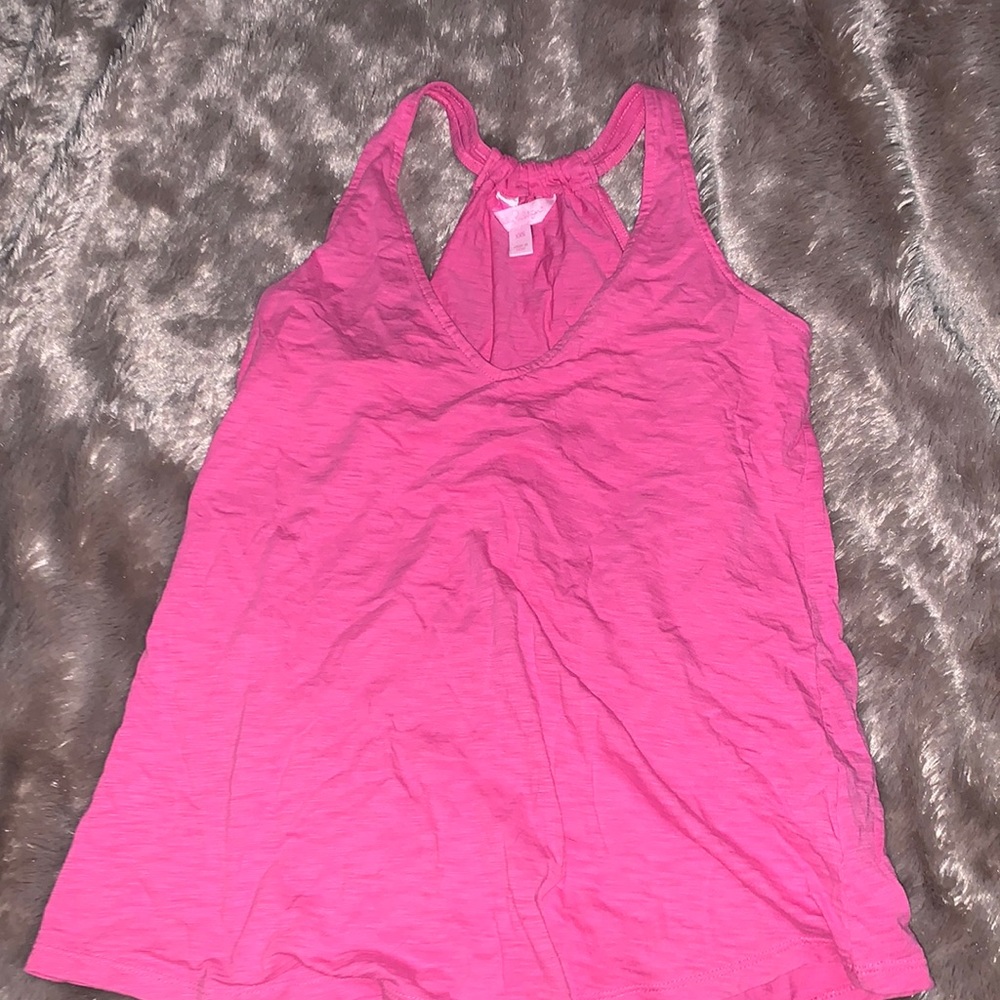 Lilly Pulitzer Pink flowy tank top size xxs